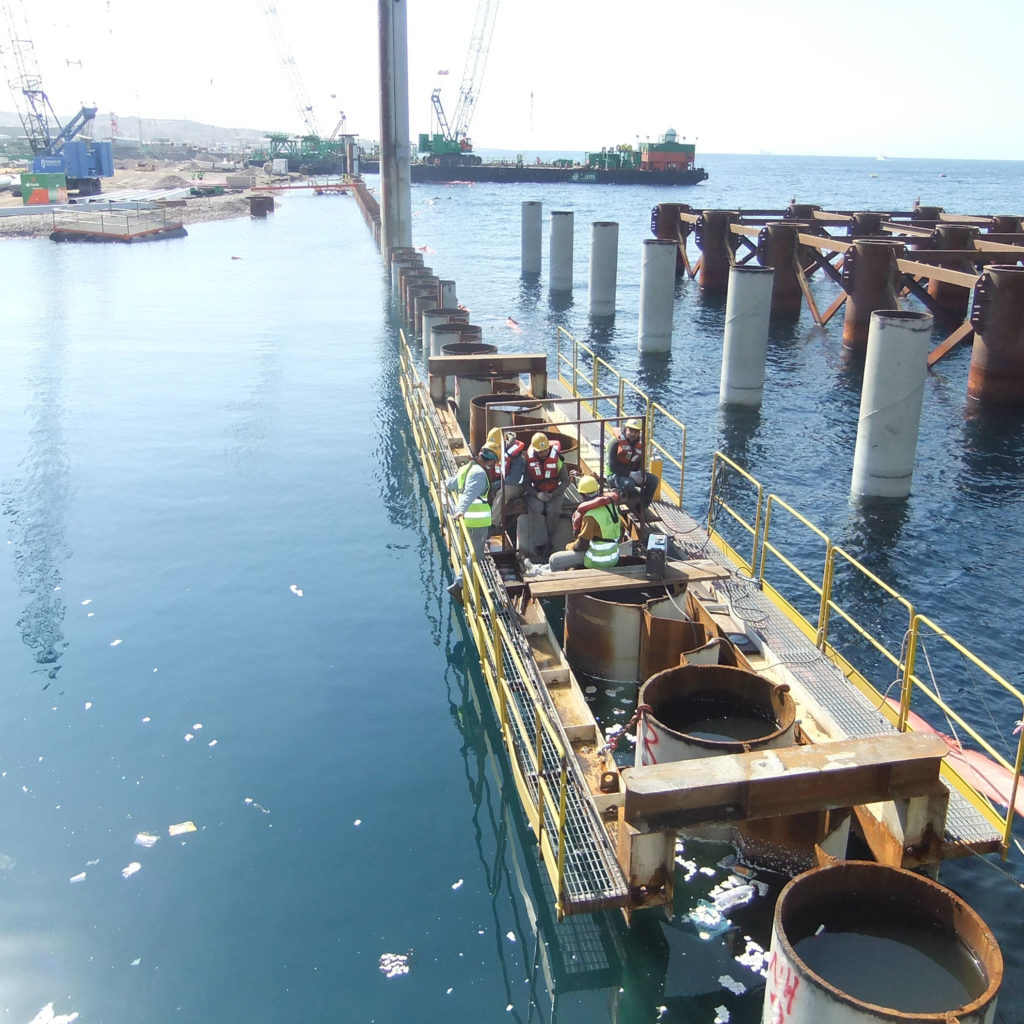 Barracuda Divers Pile Inspection At Aqaba Container Terminal's Extension