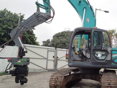 Vibro Hammer ICE 625B Mounted On Excavator